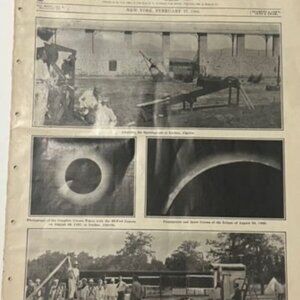 Scientific American Paper February 17, 1906 Pages 145-164 Vintage